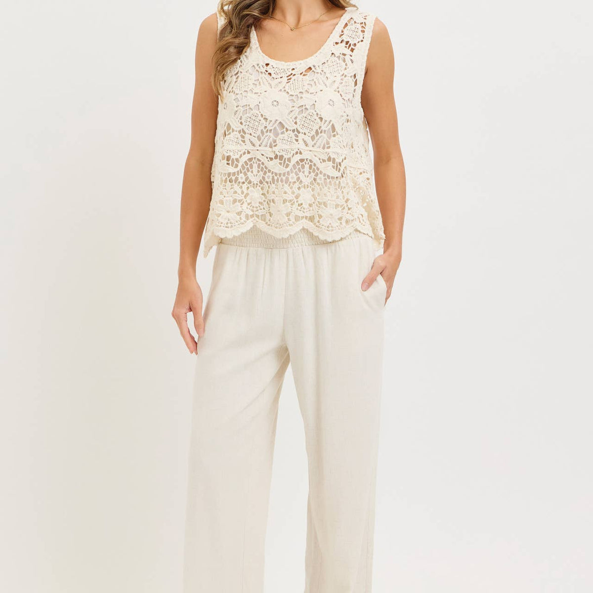 Crochet Lace Tank Top