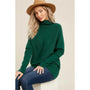 Slouch neck Dolman sweater in multiple colors - women's clothing
