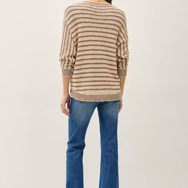 Waffle Knit Dolman Sweater