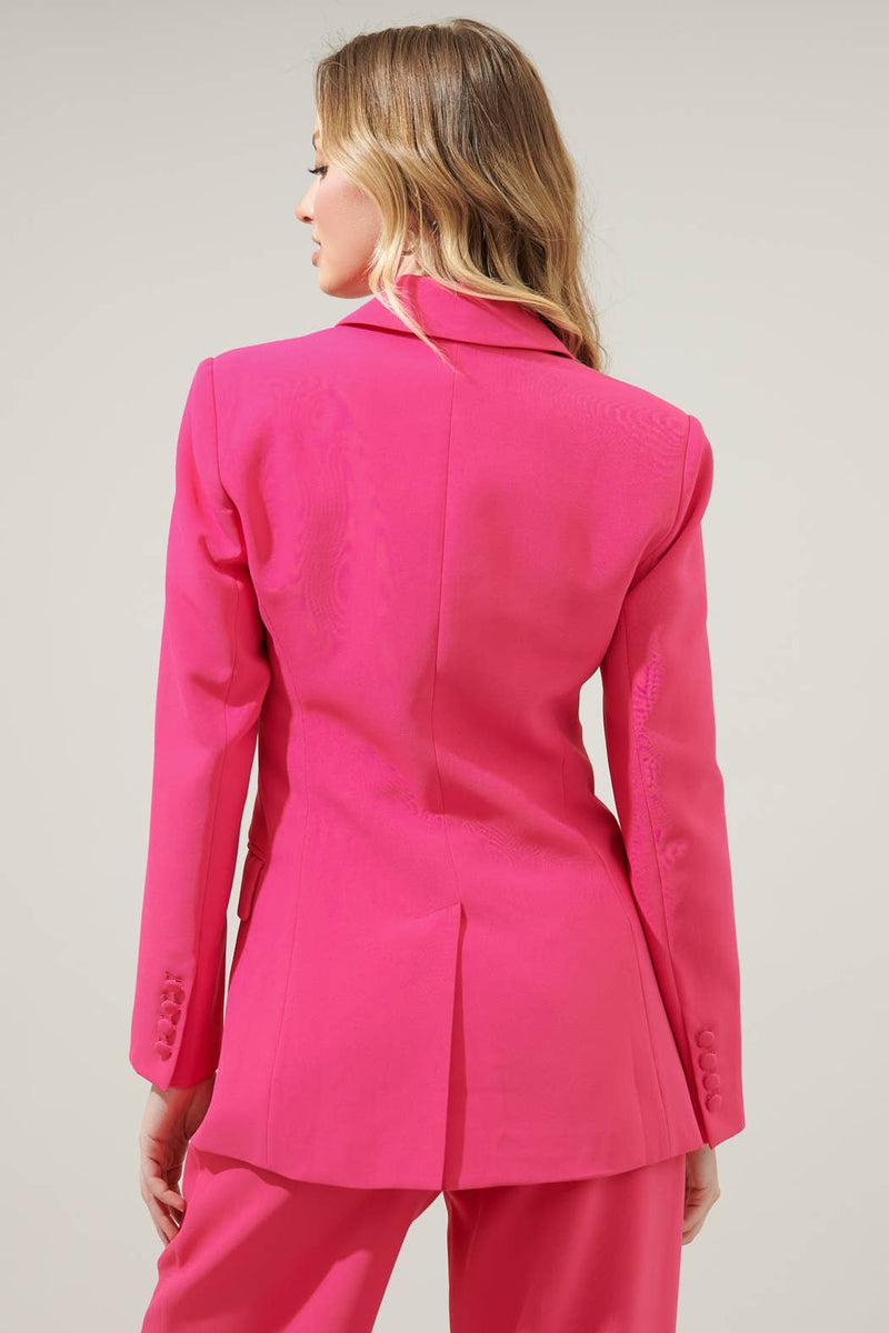 Chelsea Fitted Notch Lapel Blazer