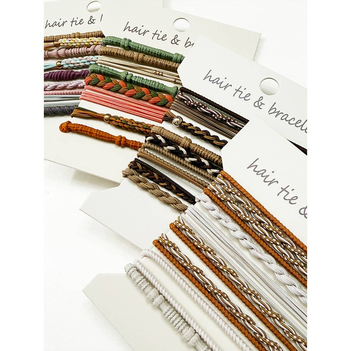 Boho Inspired Hair Tie Bracelets