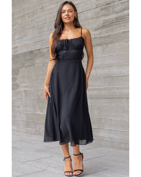 Briella Chiffon Midi Dress