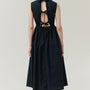 Sleeveless Tie Back Dress