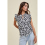 Cami Floral Ruffle Blouse