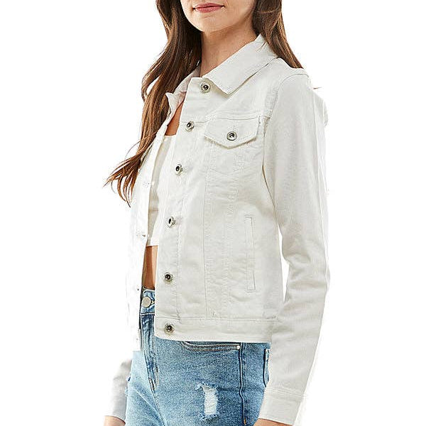 White Denim Jacket