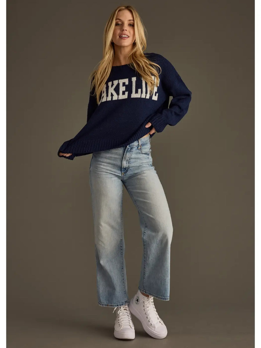 Lake Life Graphic Sweater