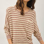 Waffle Knit Dolman Sweater