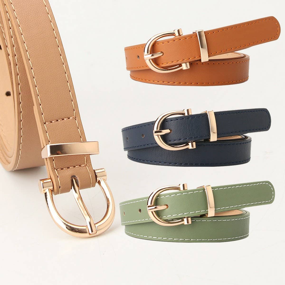 Classic Simple Thin Belt