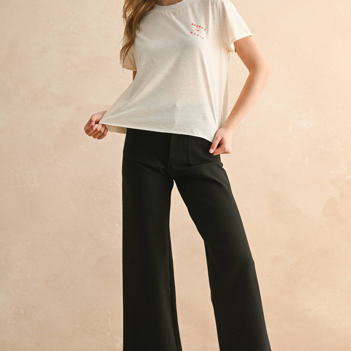 2 Pocket Ponte Pants- Miou Muse