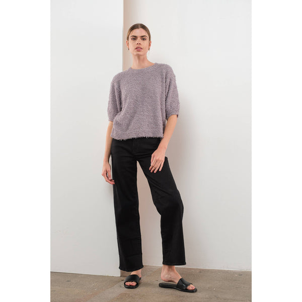 Keira Textured Puff Sleeve Sweater