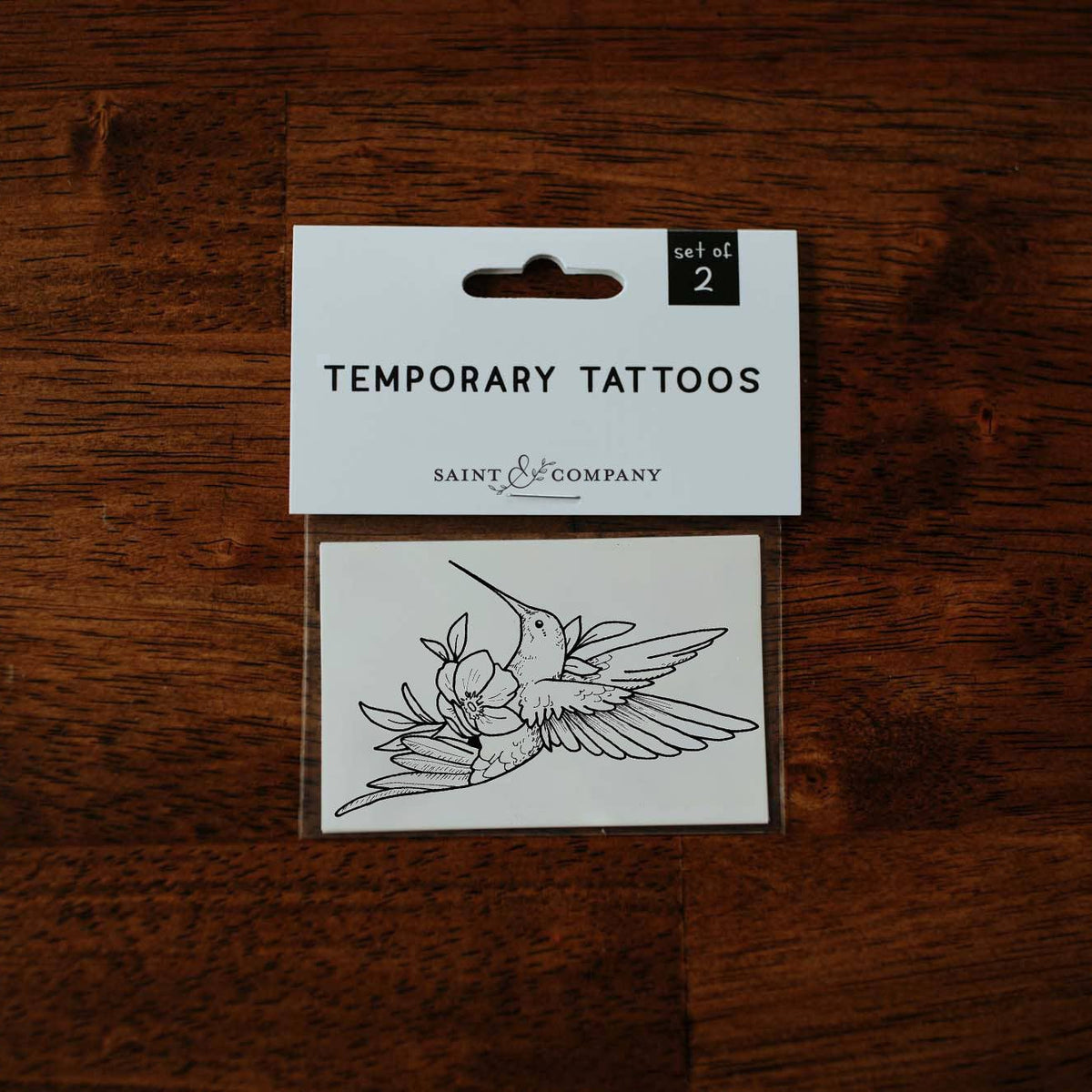 Hummingbird Temporary Tattoos