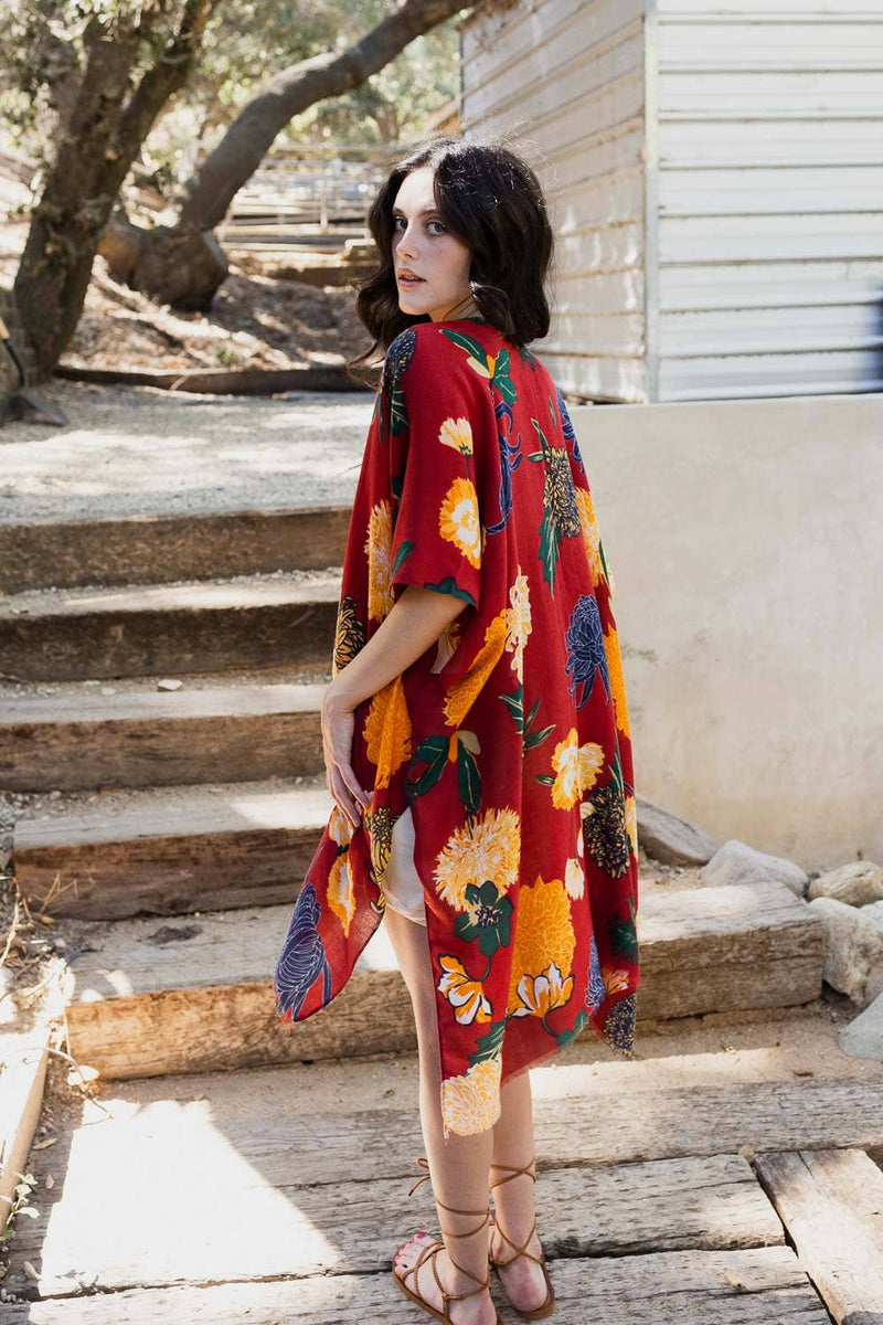 Stella Floral Kimono