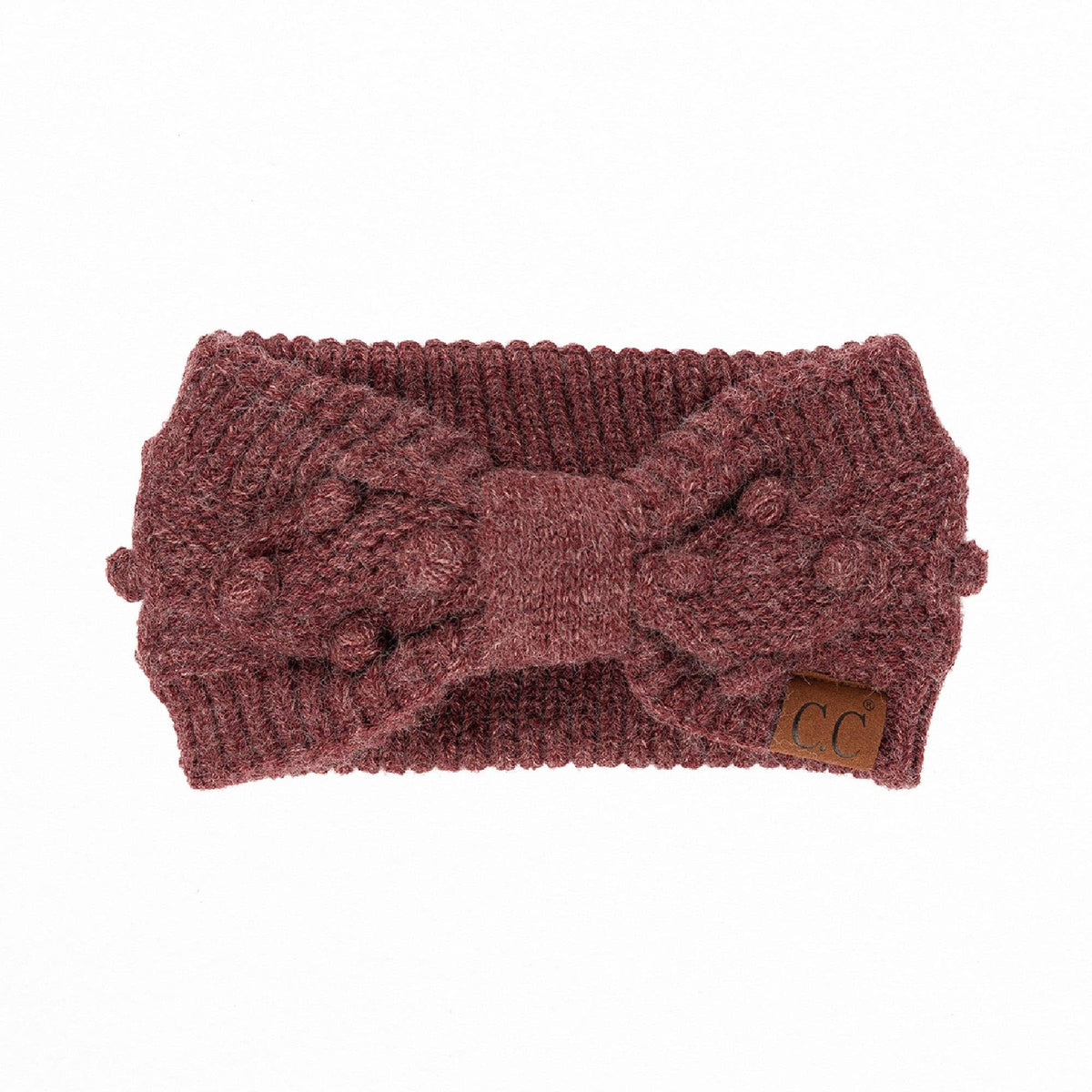 CC Crafted Pom Detail Head Wrap