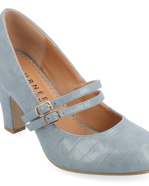 Journee - Windy Mary Jane Pump Heels In Statment