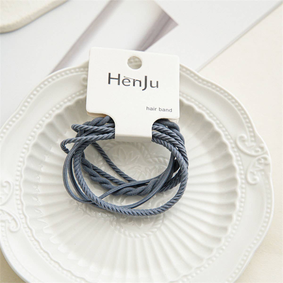 Braided Elastic Hair Ties Set