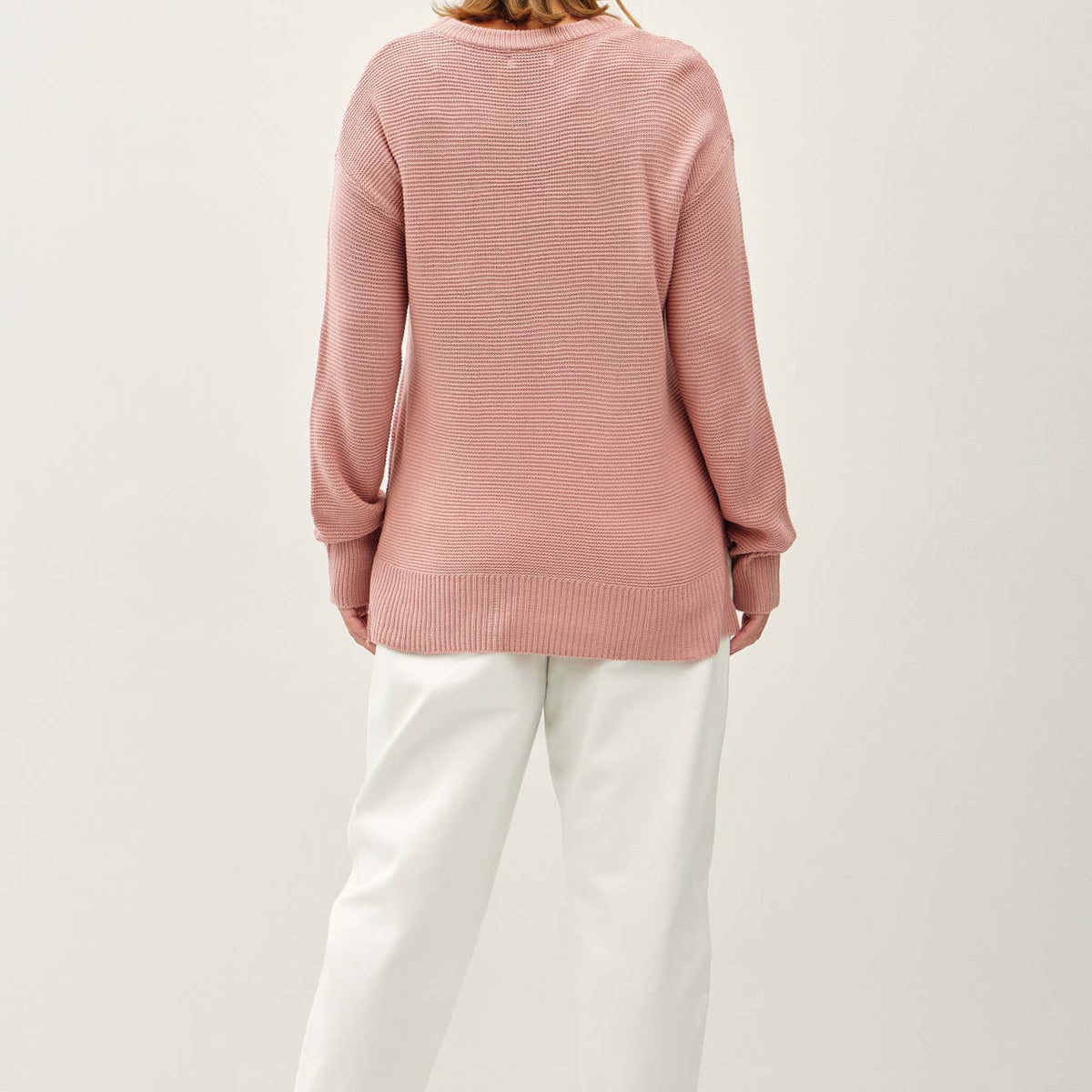 Boyfriend Material Sweater- Curvy
