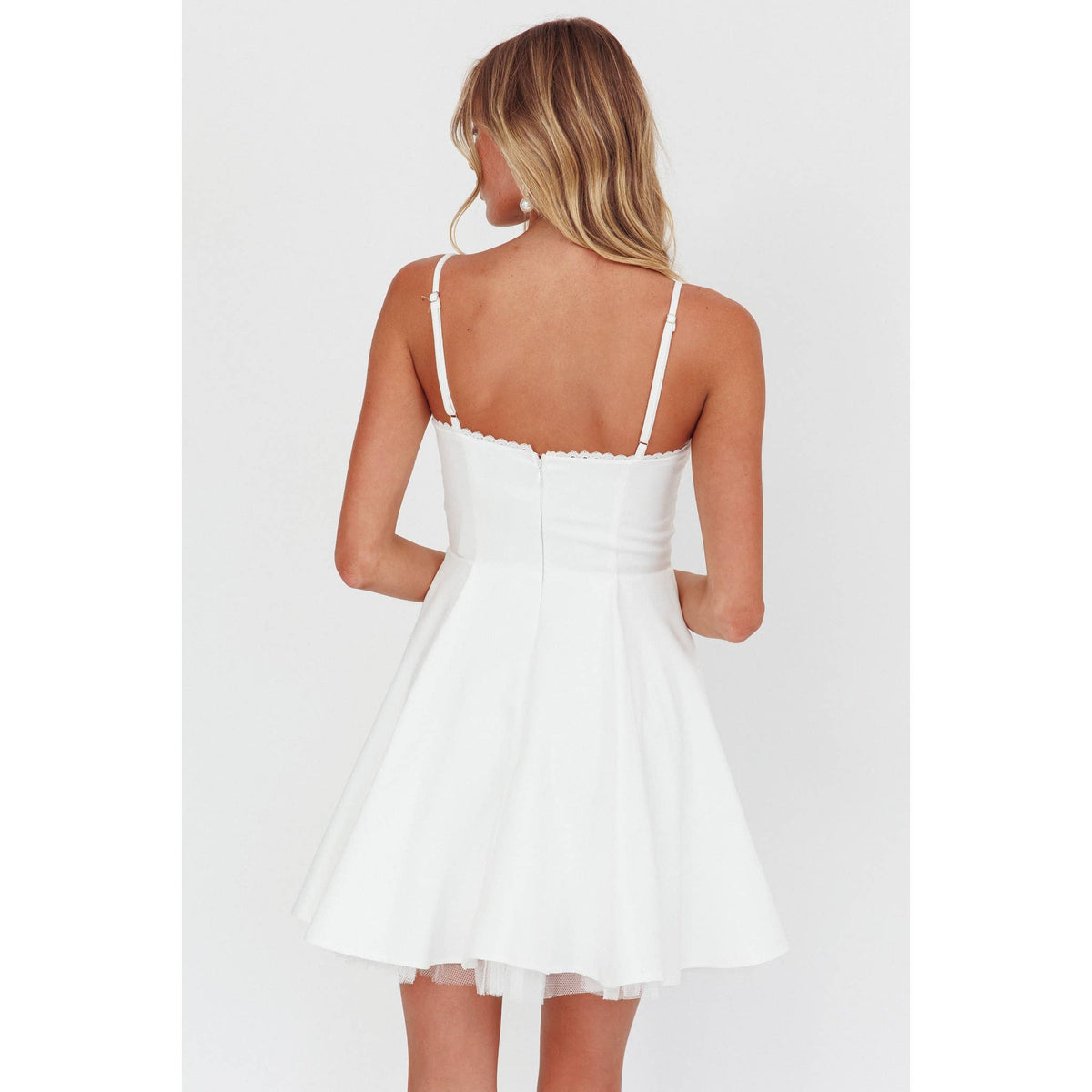 Sleeveless Solid Mini Dress