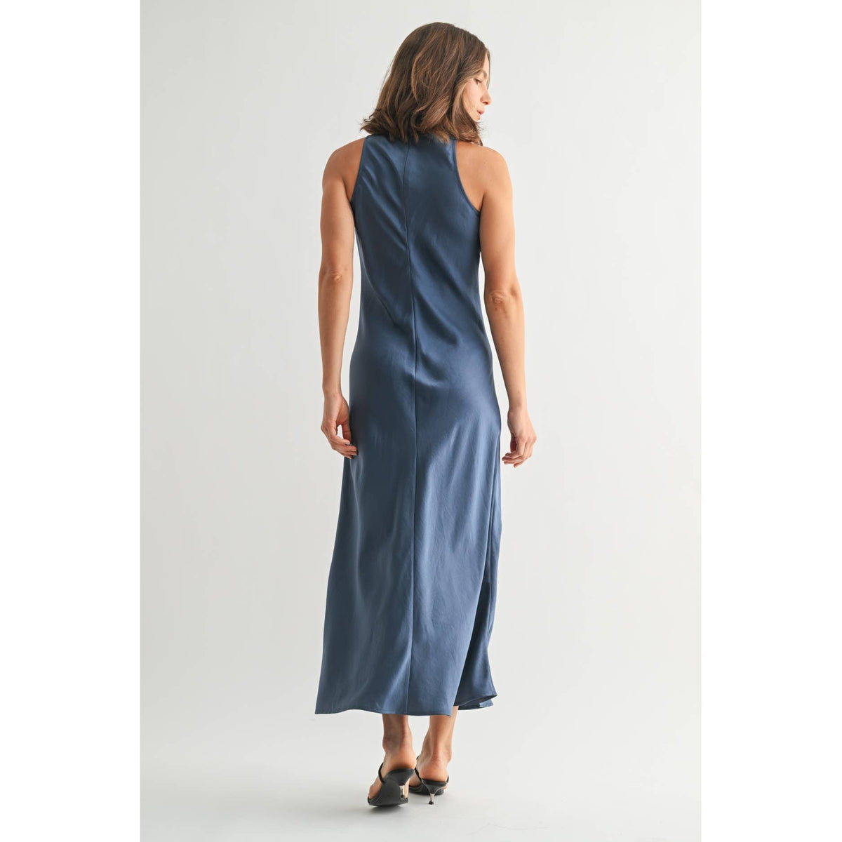 Satin Maxi Dress