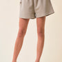 Button Sweat Shorts