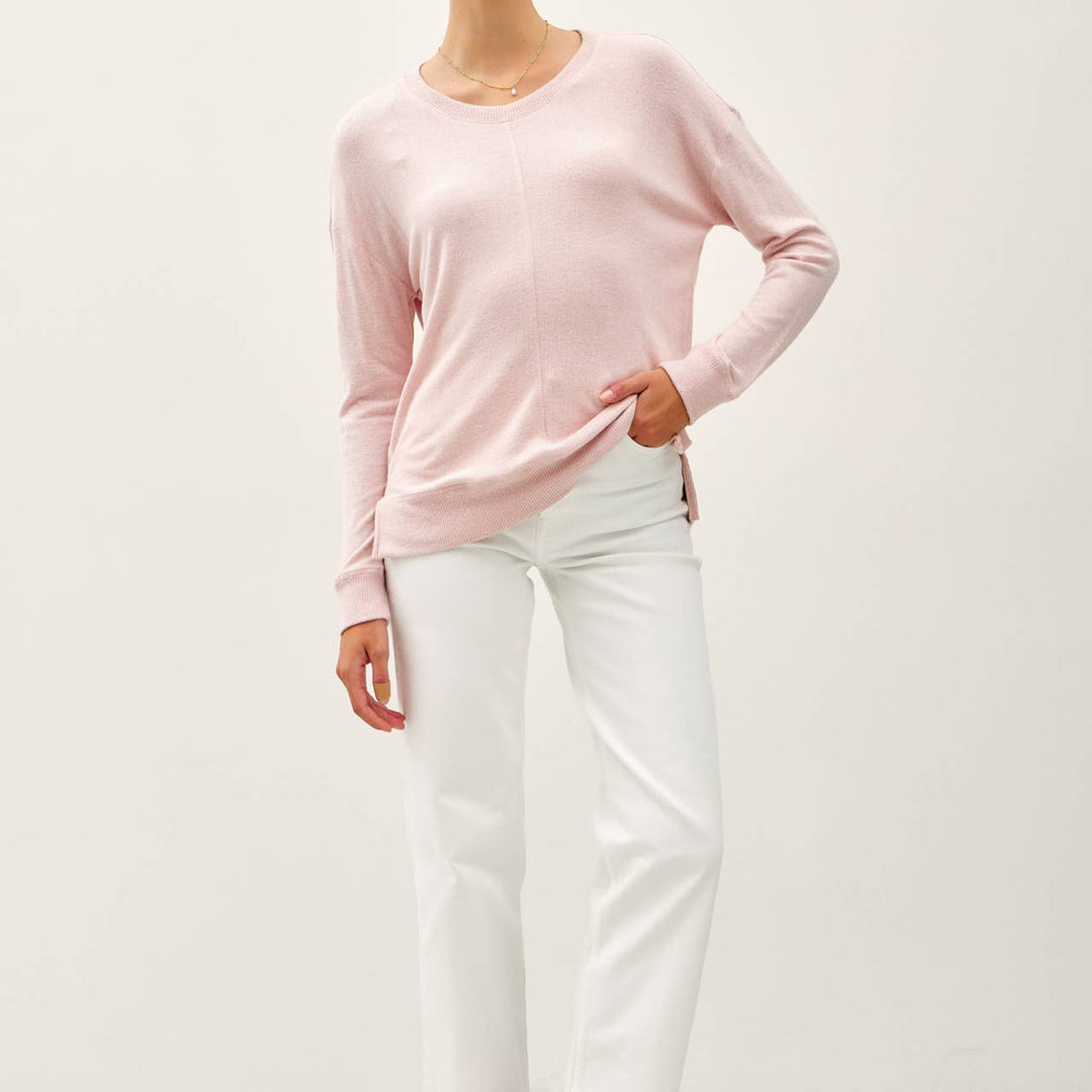 Buttery Hacci Brushed Knit Top