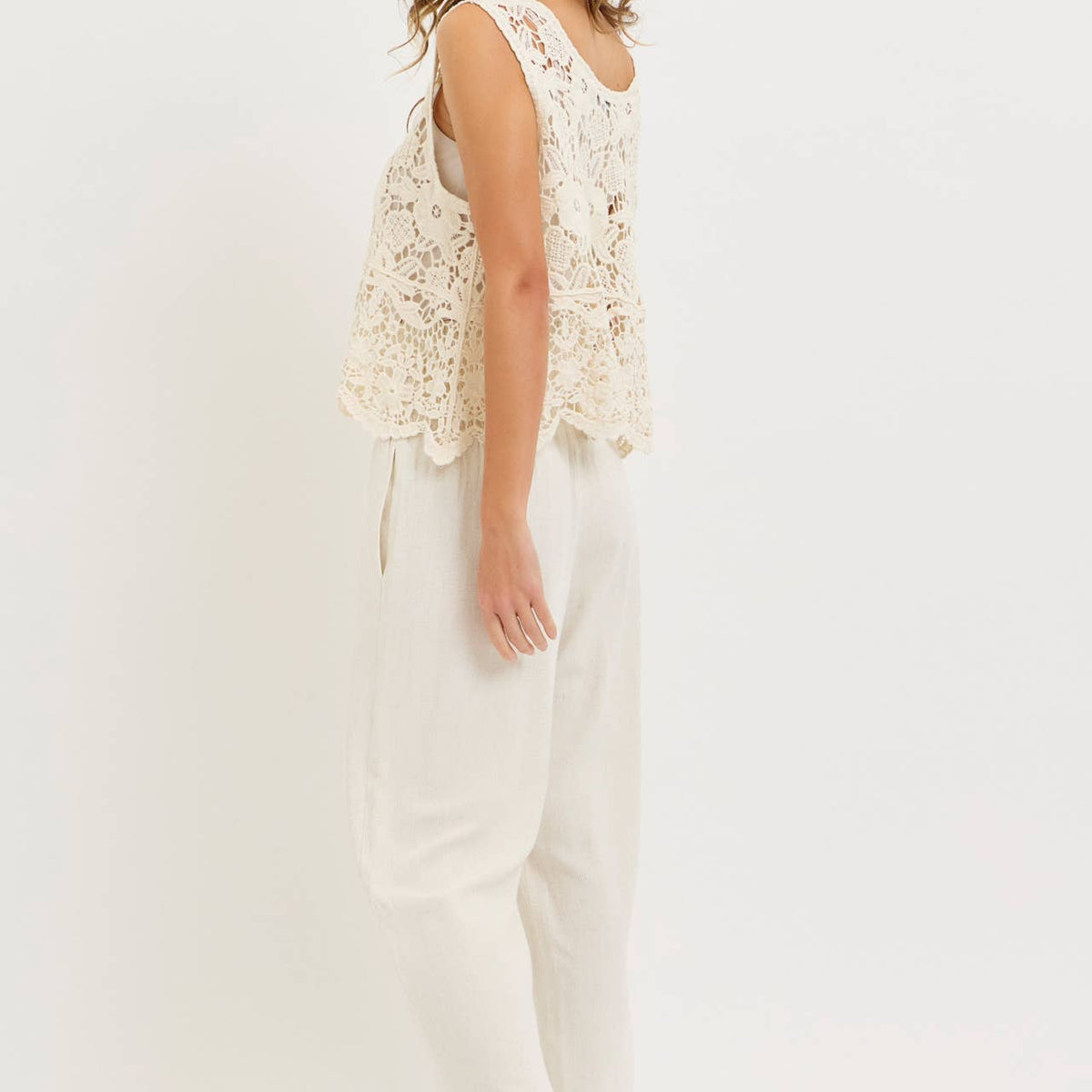 Crochet Lace Tank Top