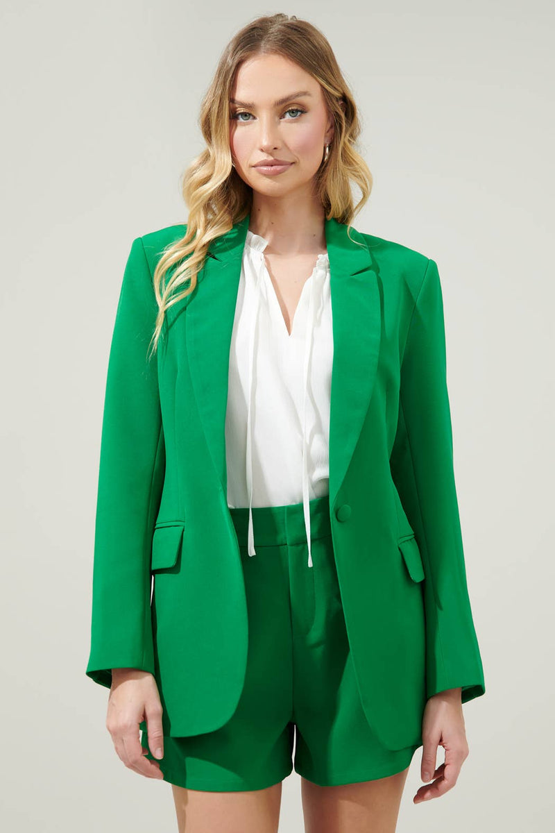 Chelsea Fitted Notch Lapel Blazer