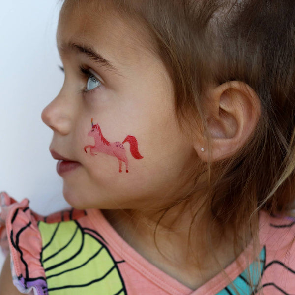 Unicorn Party Temporary Tattoos