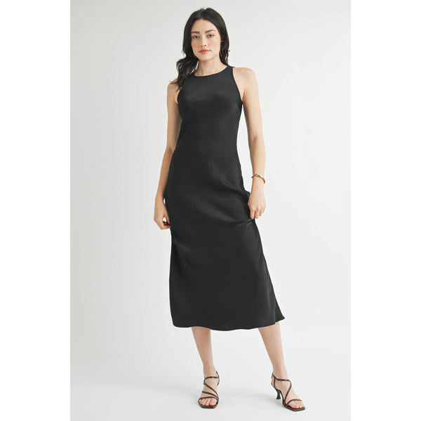 Satin Maxi Dress
