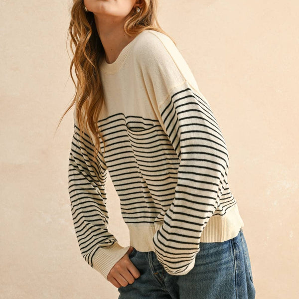 Bri Stripe Sweater
