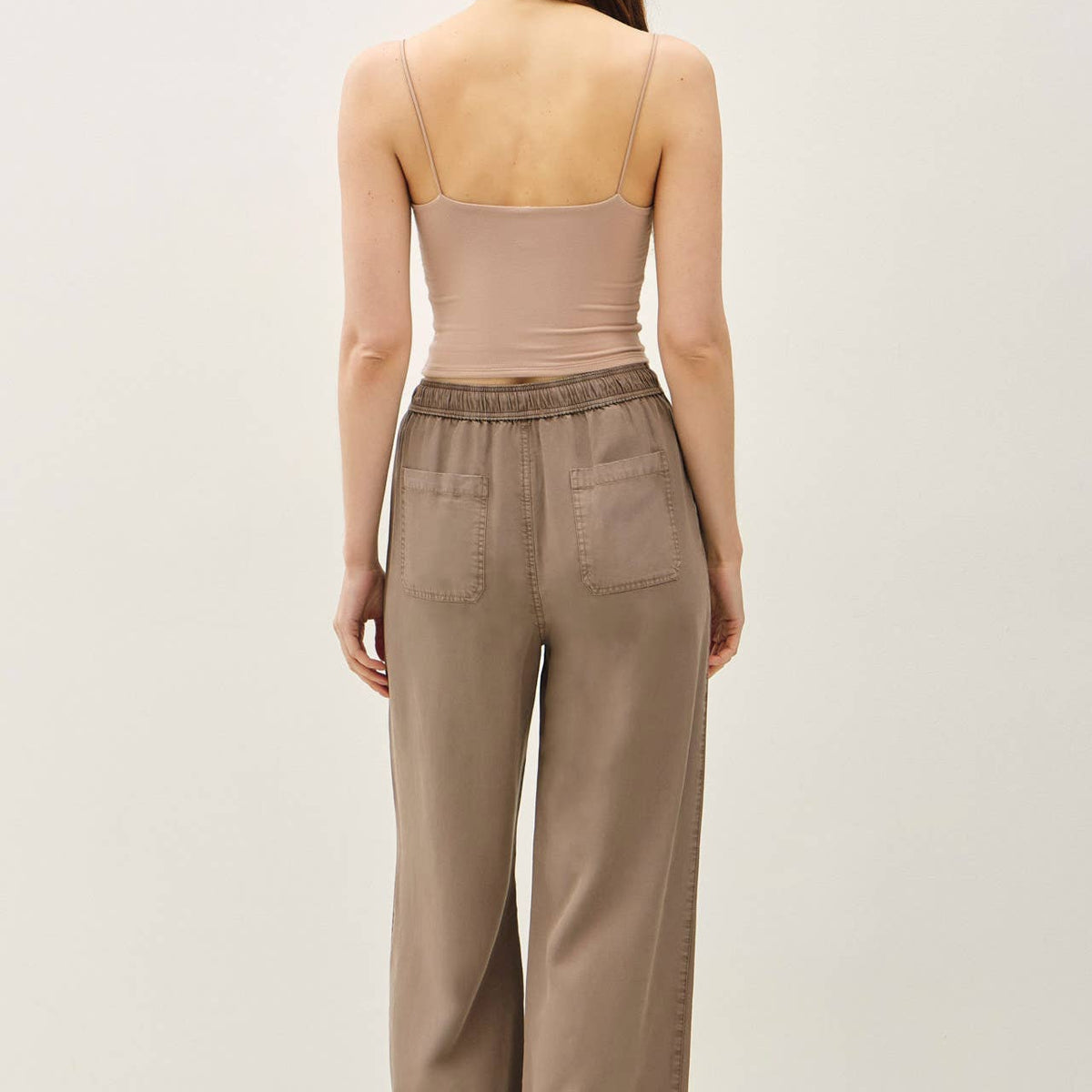 Tencel Wide Leg Pants