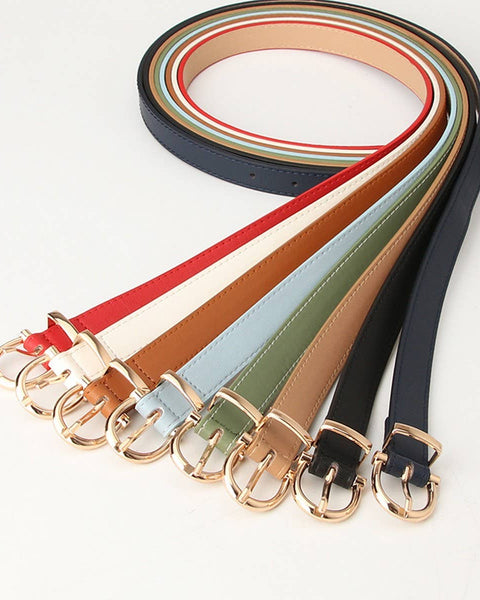 Classic Simple Thin Belt