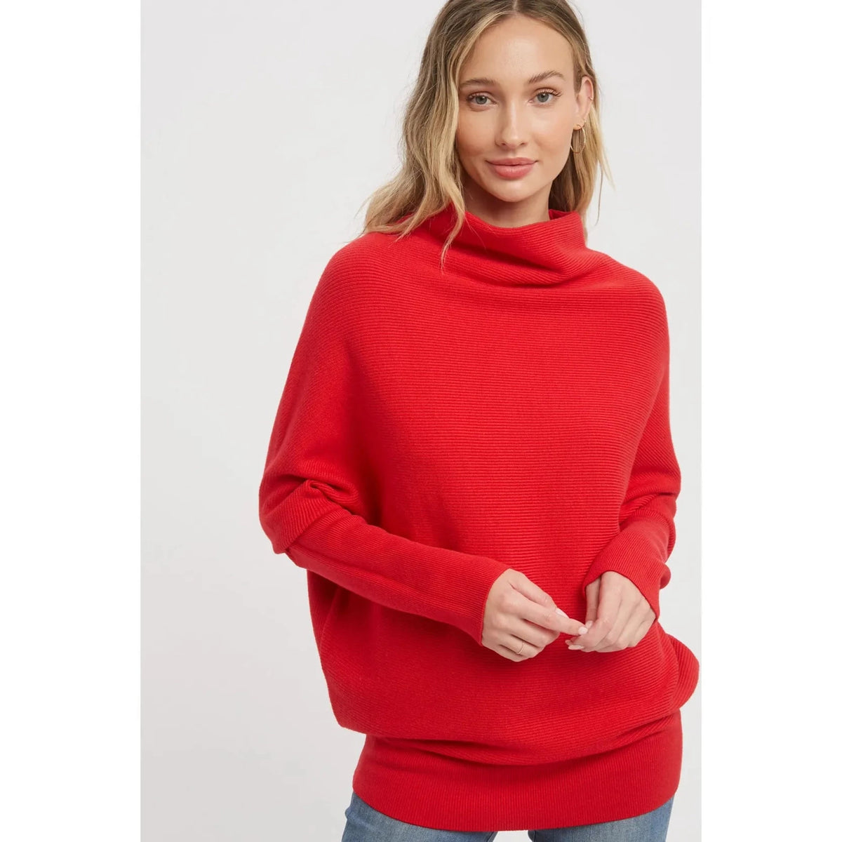 Slouch Neck Dolman Sweater – SLATE Boutique & Gifts