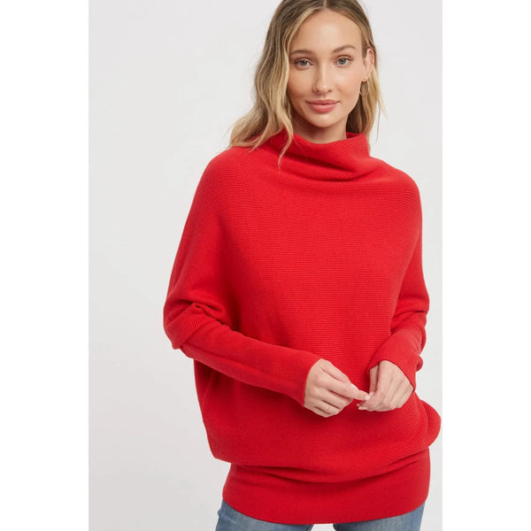 Slouch Neck Dolman Sweater
