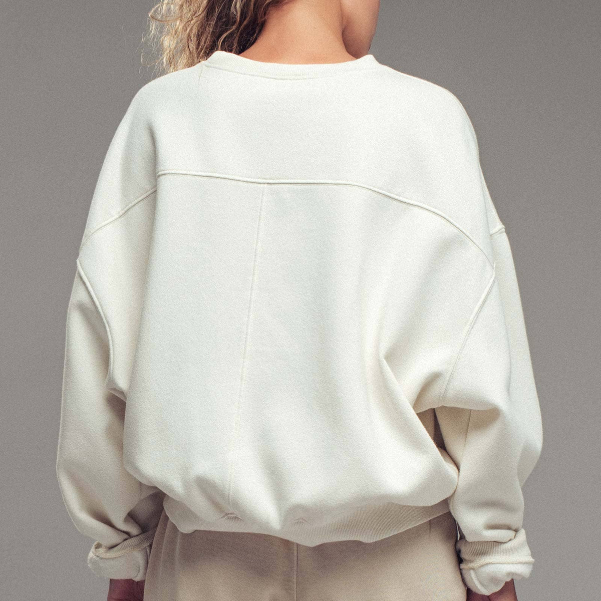 Pigment Washed Relaxed Fit Sweatshirt