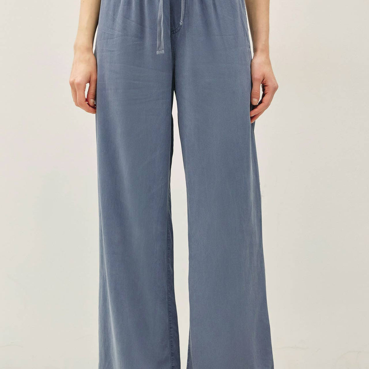 Tencel Wide Leg Pants