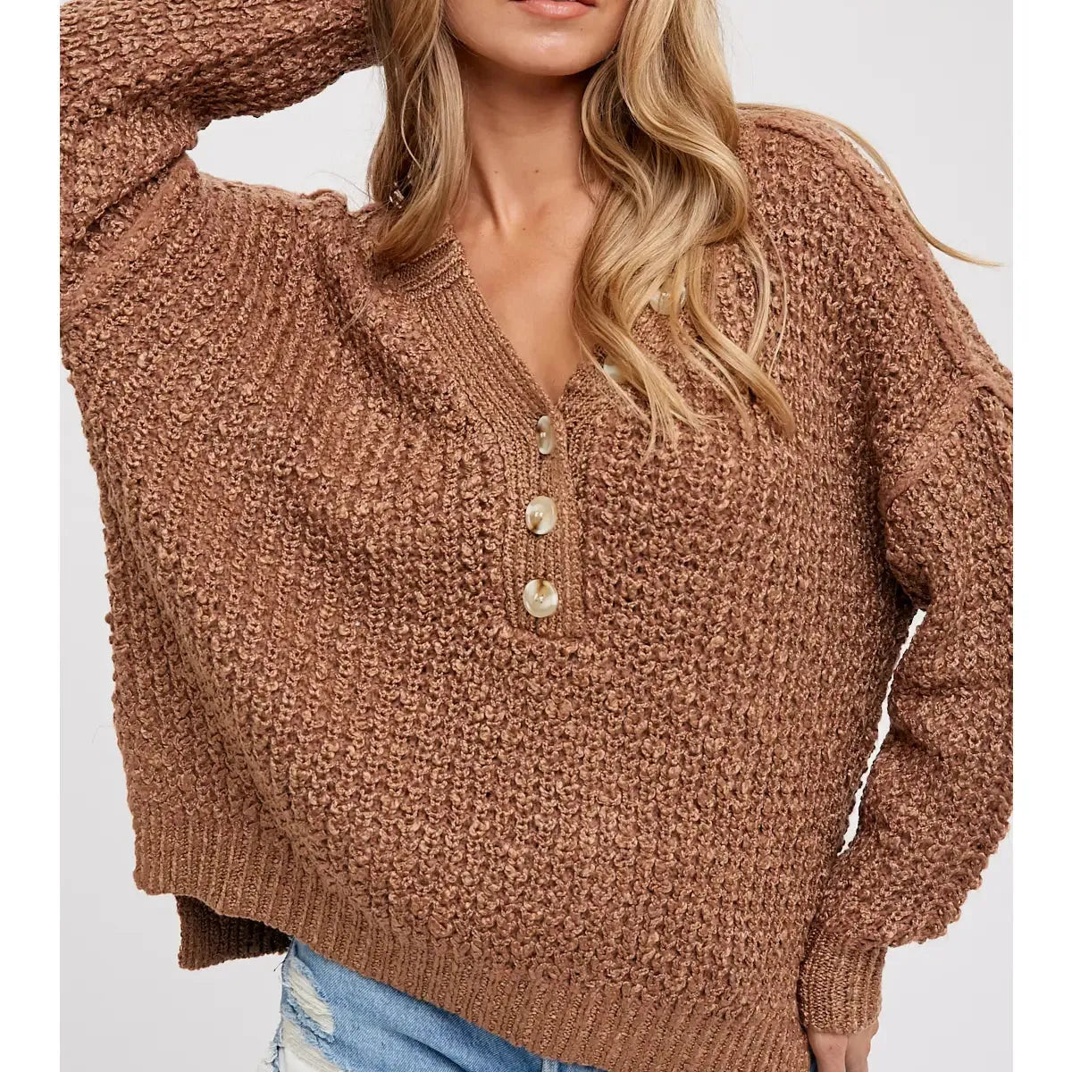 Thermal Henely Sweater