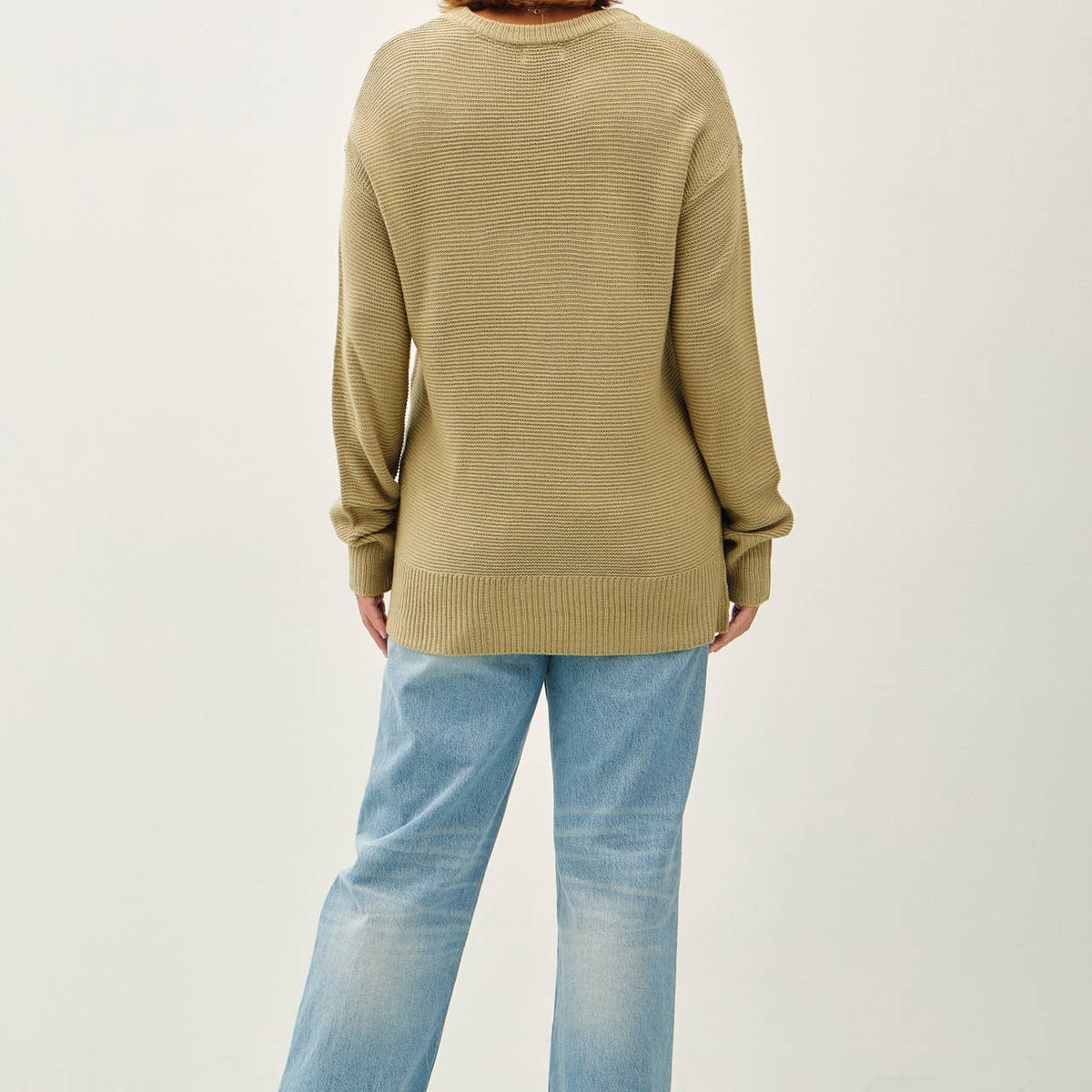 Boyfriend Material Sweater- Curvy