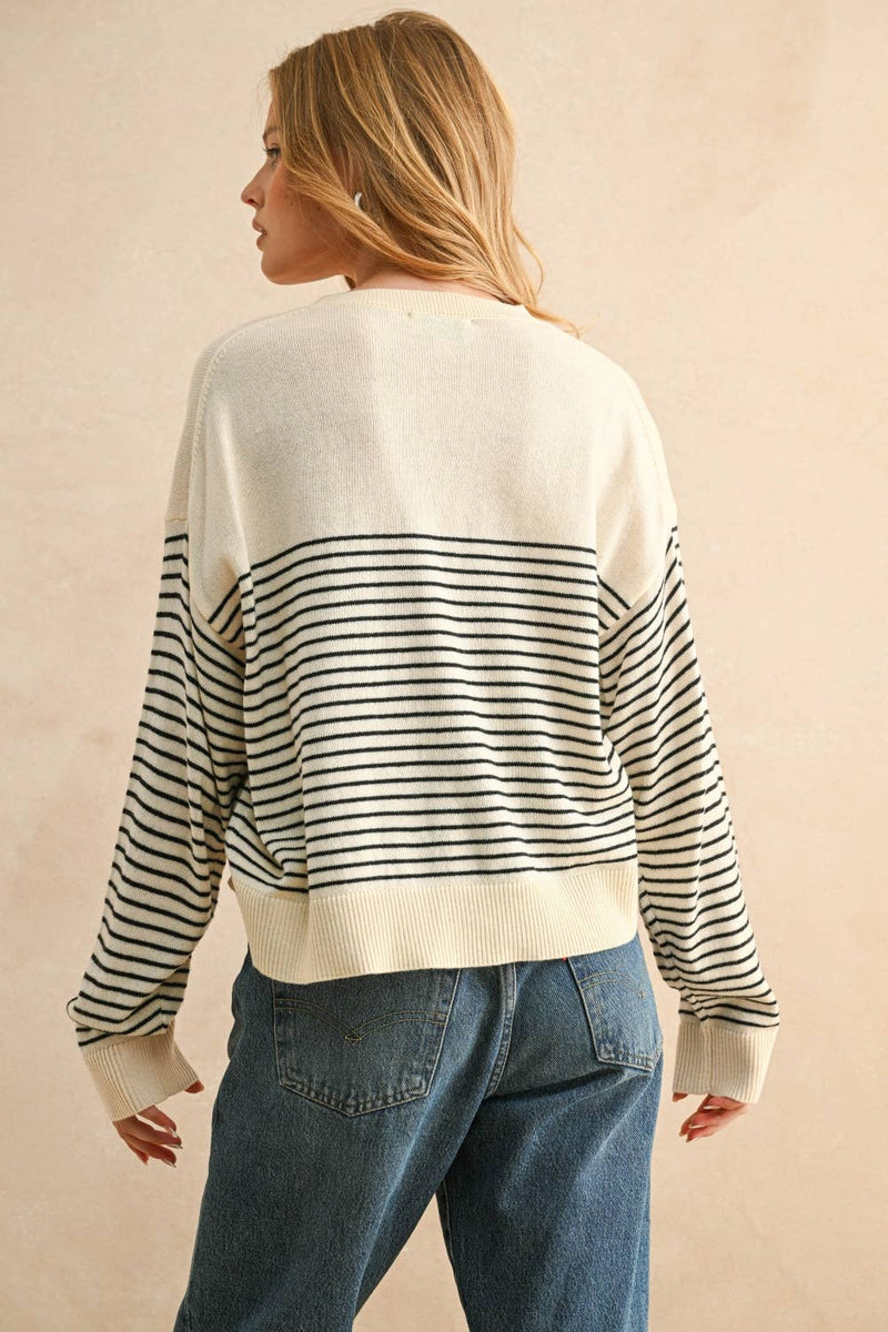 Bri Stripe Sweater