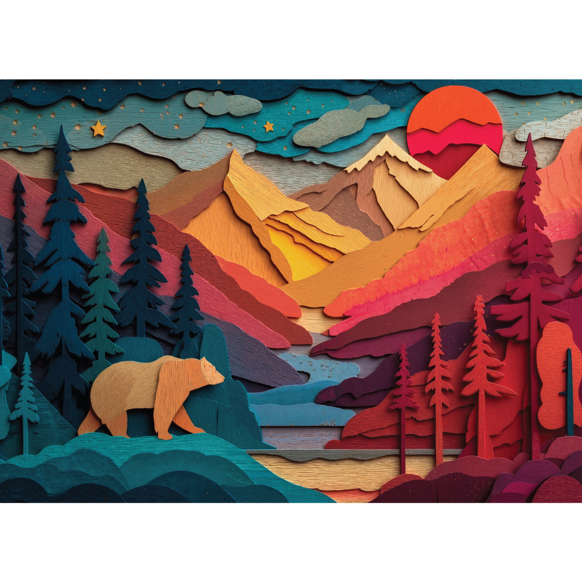 Final Piece Puzzles - No. 8 - Bear Country