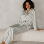 Agave Satin Pajama Pants Set