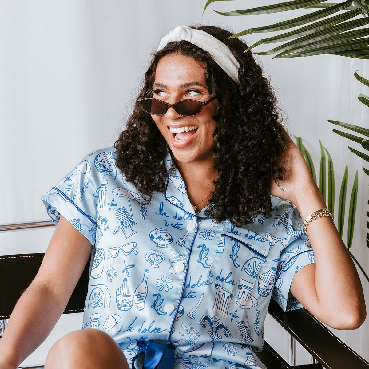 Dolce Vita Satin Pajamas