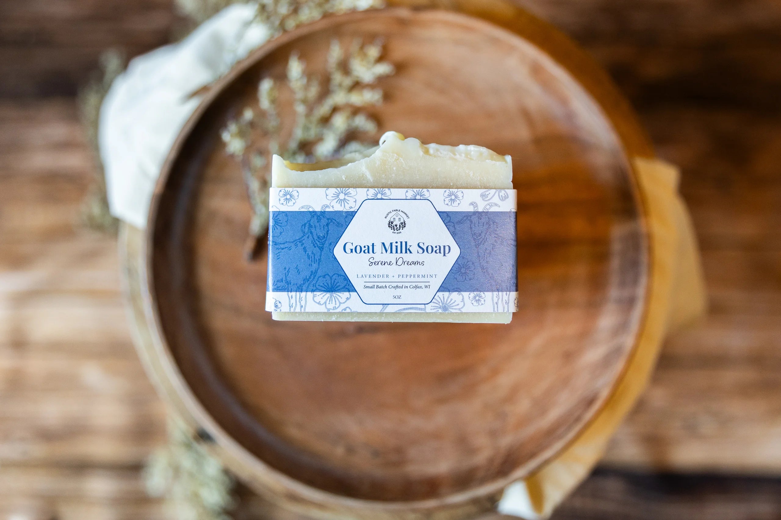 Rustic Fable Market Goat Milk Soap - Thumbnail 2