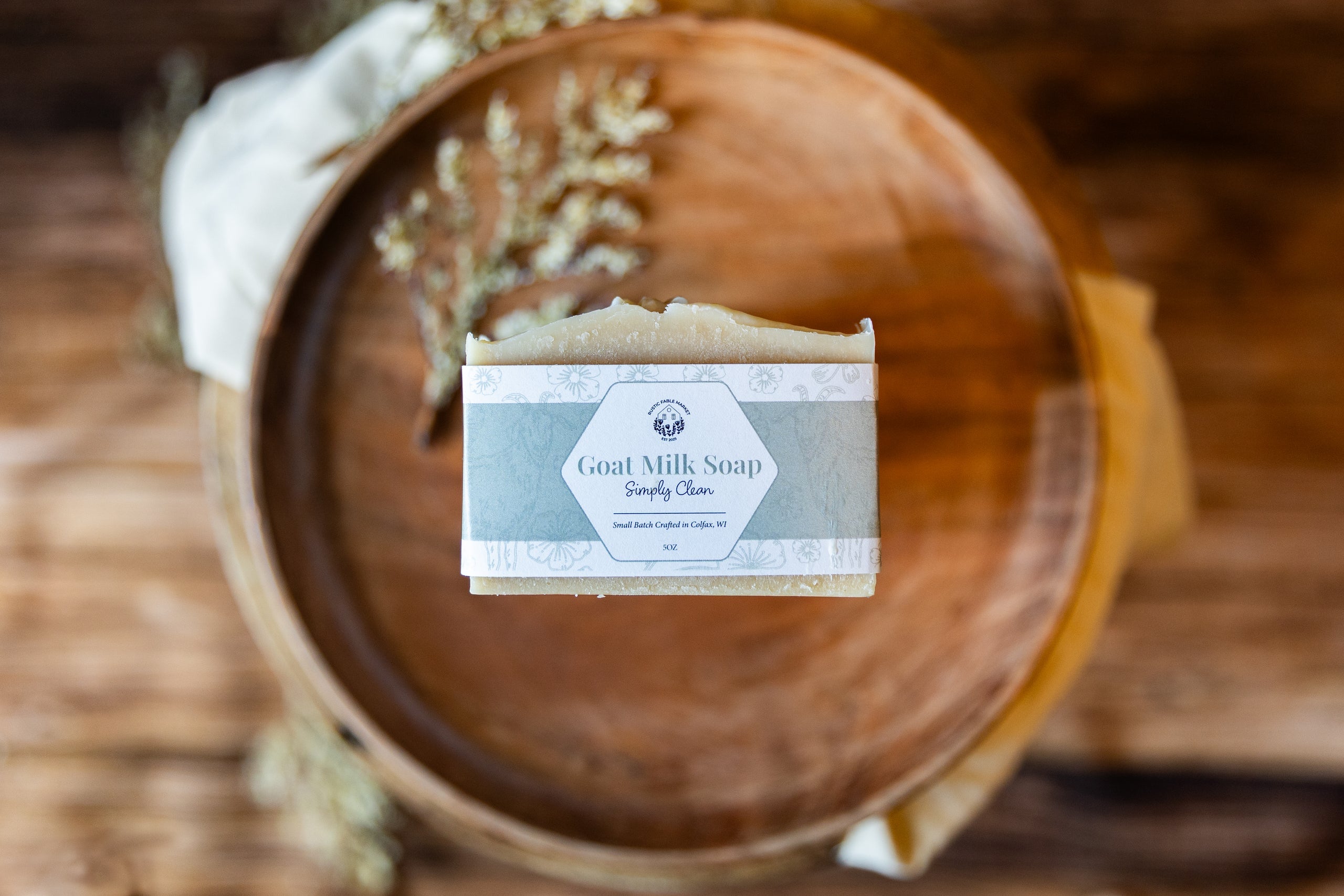 Rustic Fable Market Goat Milk Soap