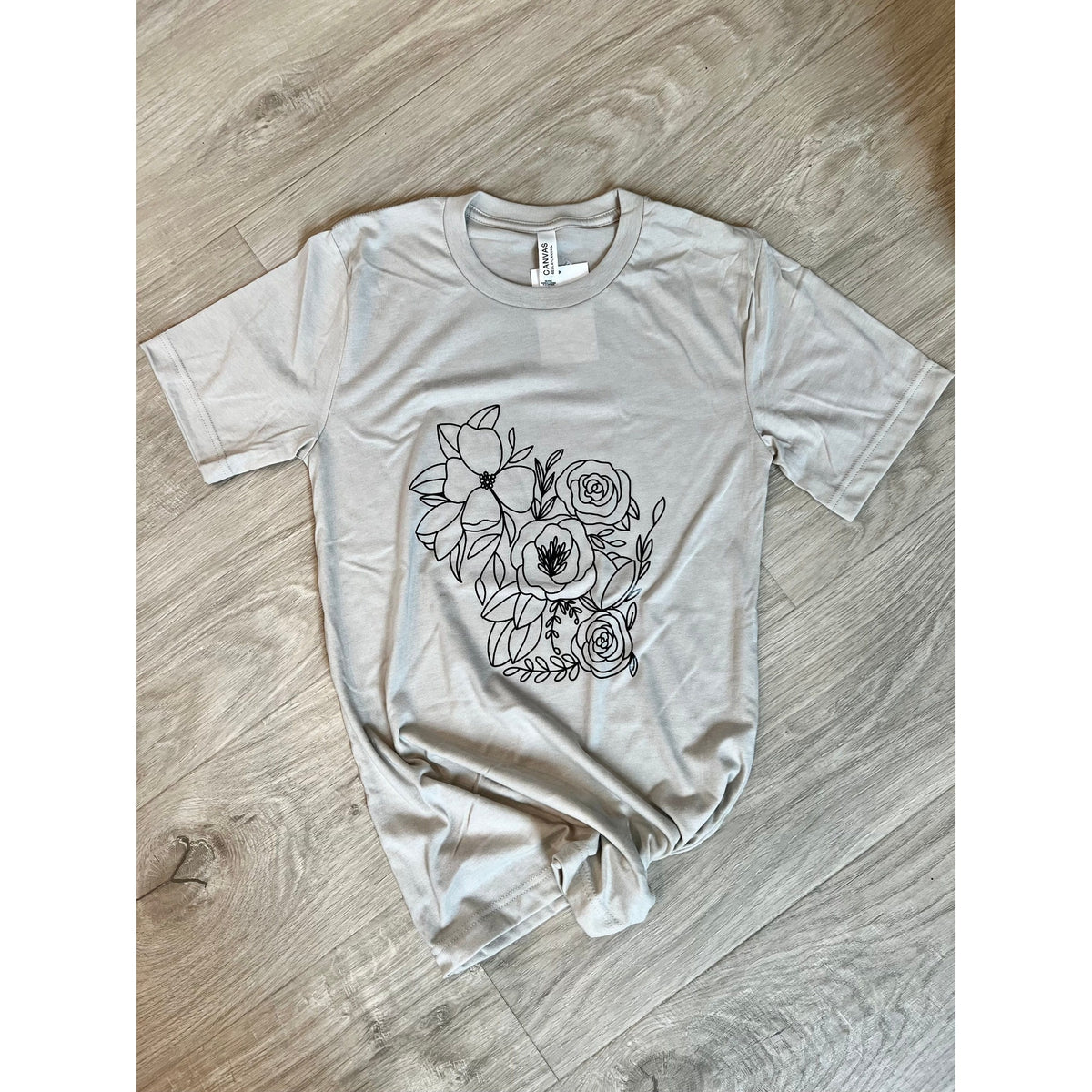Wisconsin Floral Tee - SLATE Boutique & Gifts