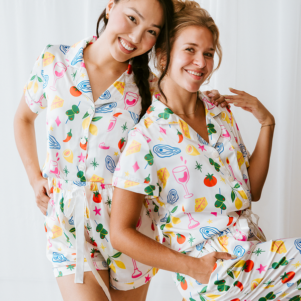 Life of Leisure Satin Pajamas