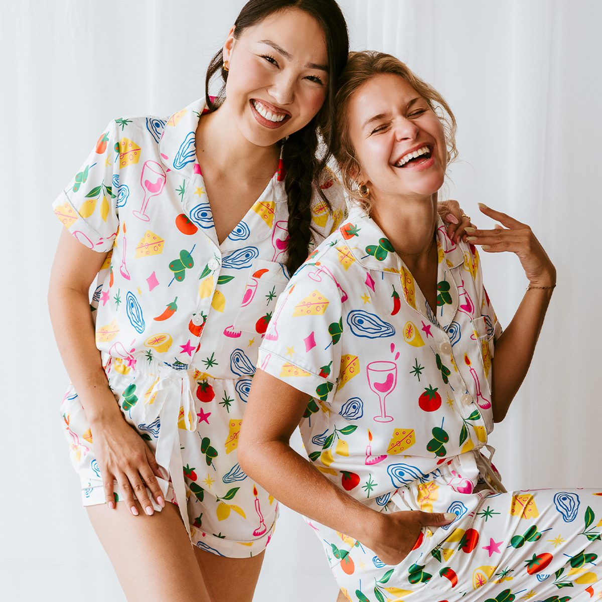Life of Leisure Satin Pajamas