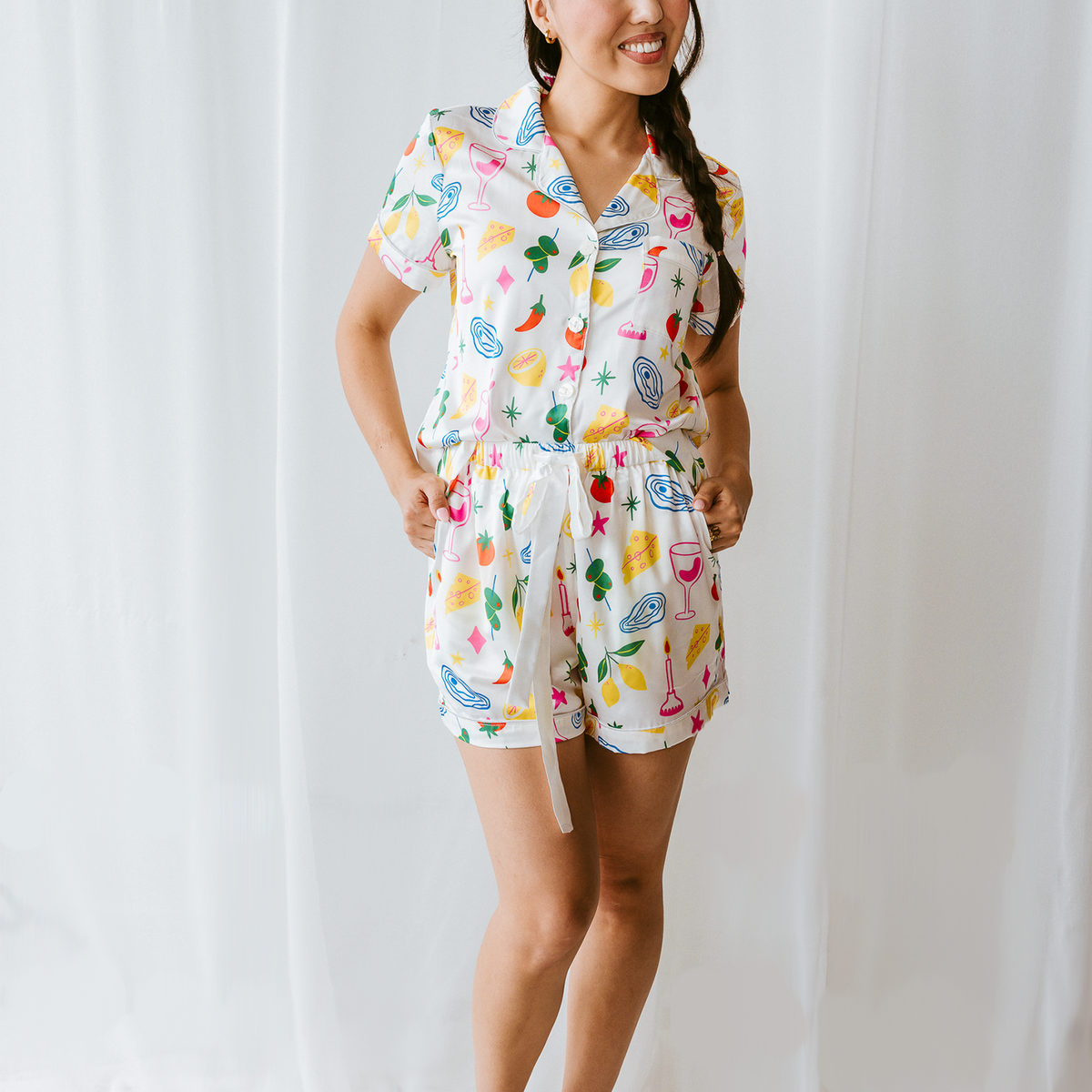 Life of Leisure Satin Pajamas