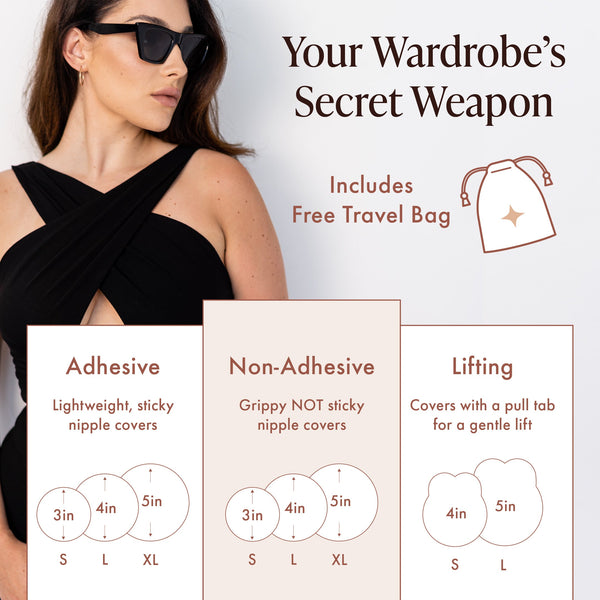 Non-Adhesive Nipple Covers