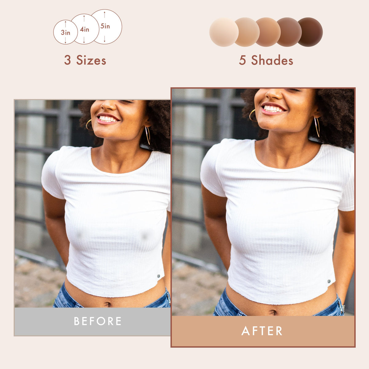 Non-Adhesive Nipple Covers