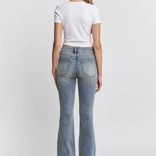 Hannah Mid Rise Bootcut- Mica Denim